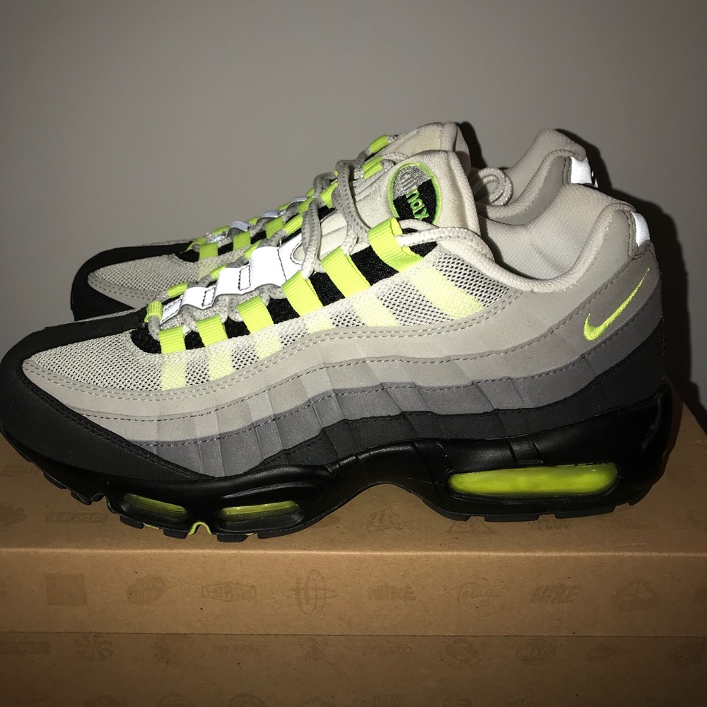 Nike Air Max ‘95 - Cool grey/Neon Yellow